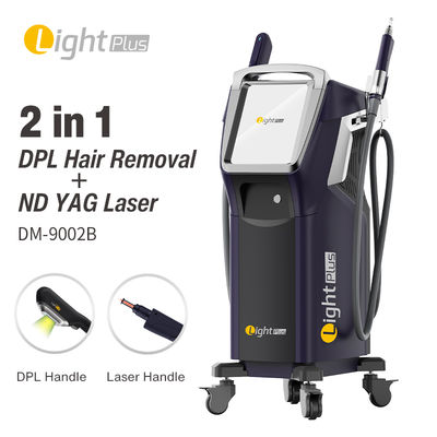 kaufen 2 in 1 OPT SHR IPL Yag Laser Pigmententfernung Hautverjüngung Haarentfernung Schönheitsmaschine Online-Herstellung