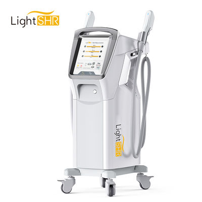 kaufen 2 Griffe OPT SHR IPL Laser-Haarentfernung Hautverjüngung Schönheitsmaschine Online-Herstellung