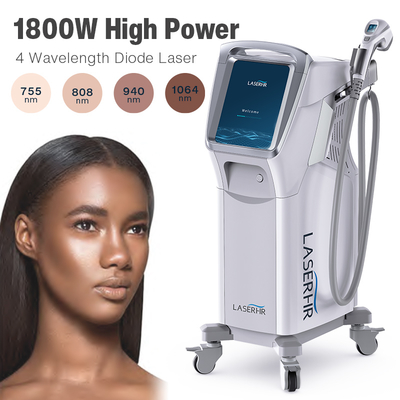 kaufen 4 in 1 Diode Laser Enthaarung 4 Wellenlänge 755 808 940 1064nm Diode Laser Enthaarungsmaschine Online-Herstellung